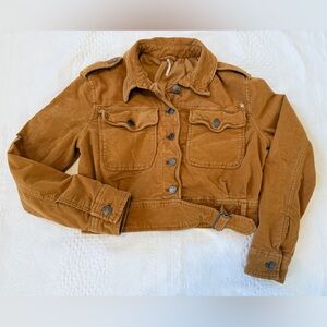 FREE PEOPLE Western Bomber Jacket Size XS Womens